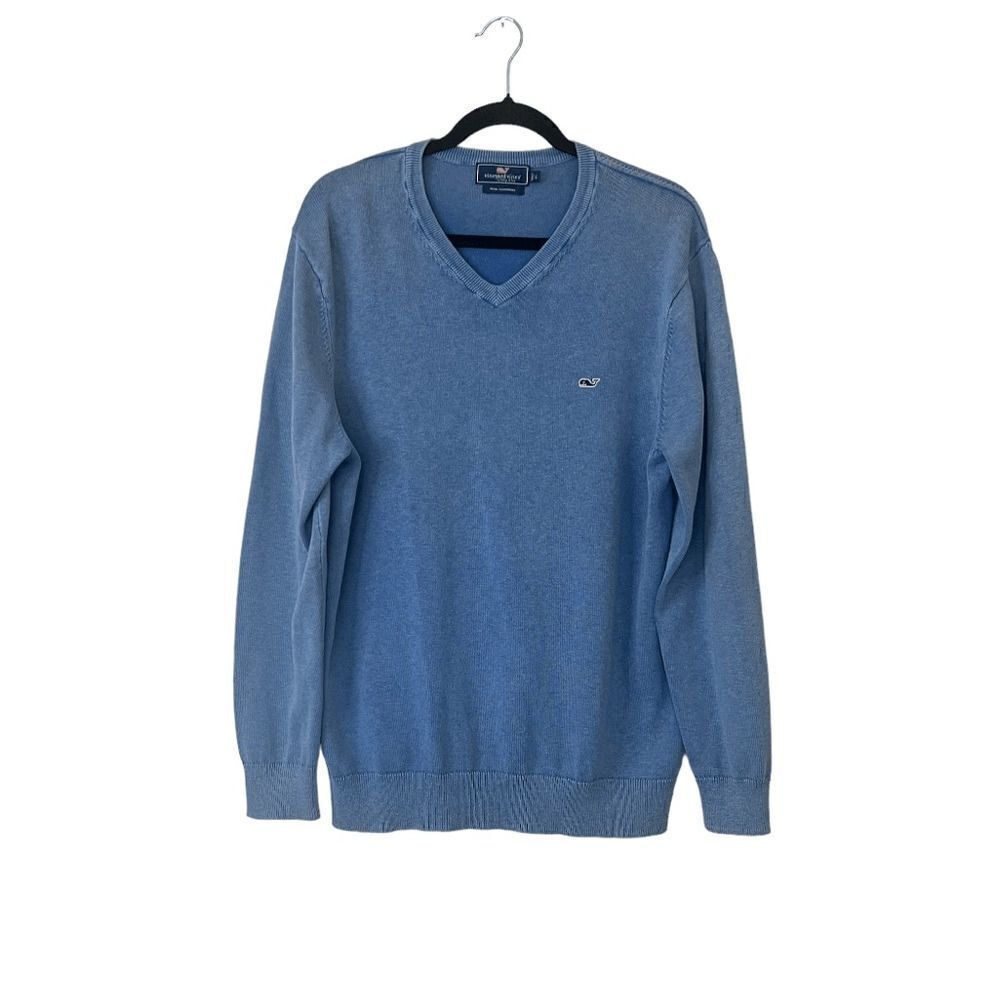 Vineyard Vines Cashmere Blend V-neck Sweater Size Large